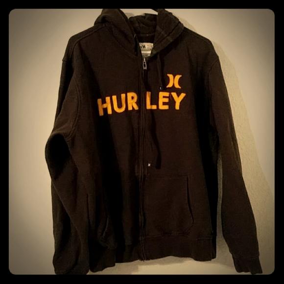 hurley zip up hoodies